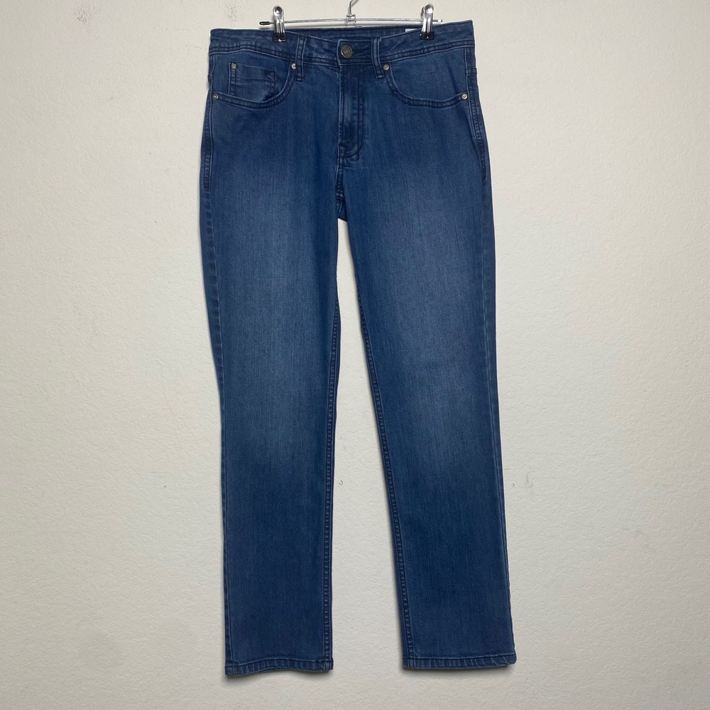 Buffalo David Bitton Jackson Slim Straight Jeans Size 30x30 Blue‎ Denim